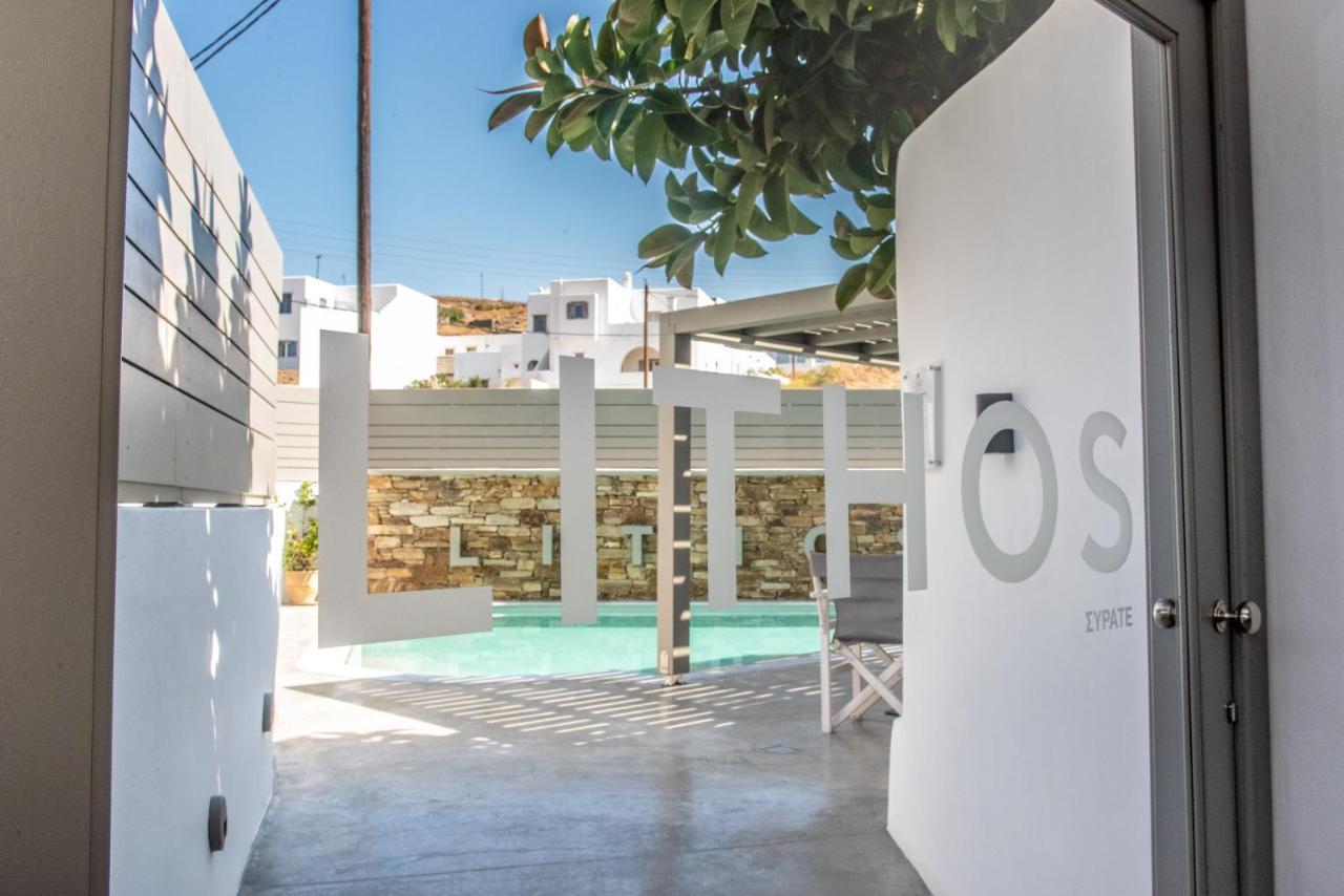 Lithos Luxury Suites Tinos Exterior photo