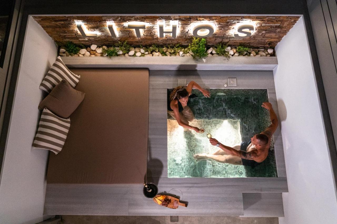 Lithos Luxury Suites Tinos Exterior photo