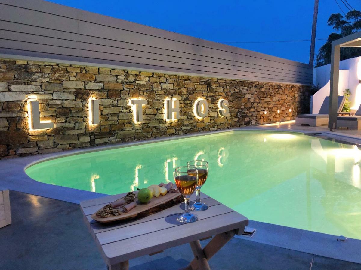 Lithos Luxury Suites Tinos Exterior photo