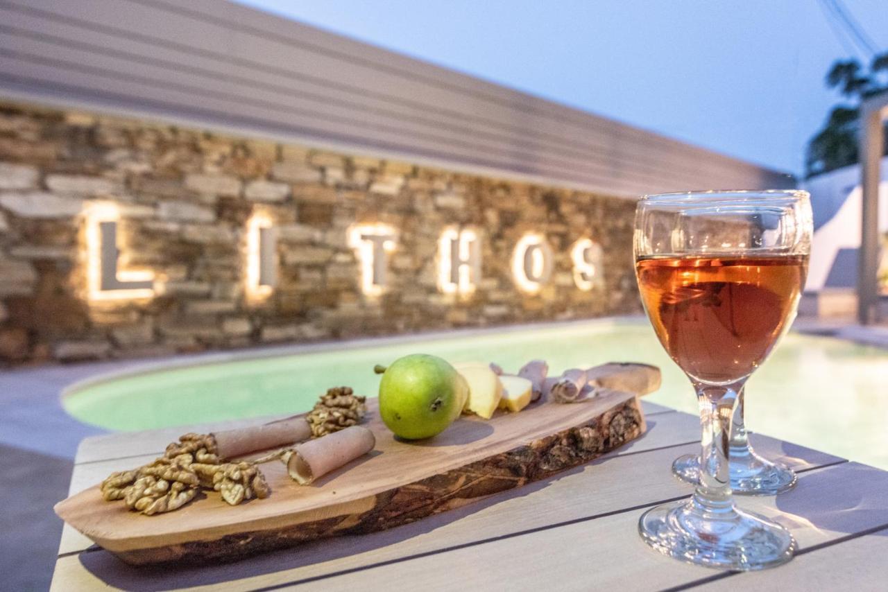 Lithos Luxury Suites Tinos Exterior photo