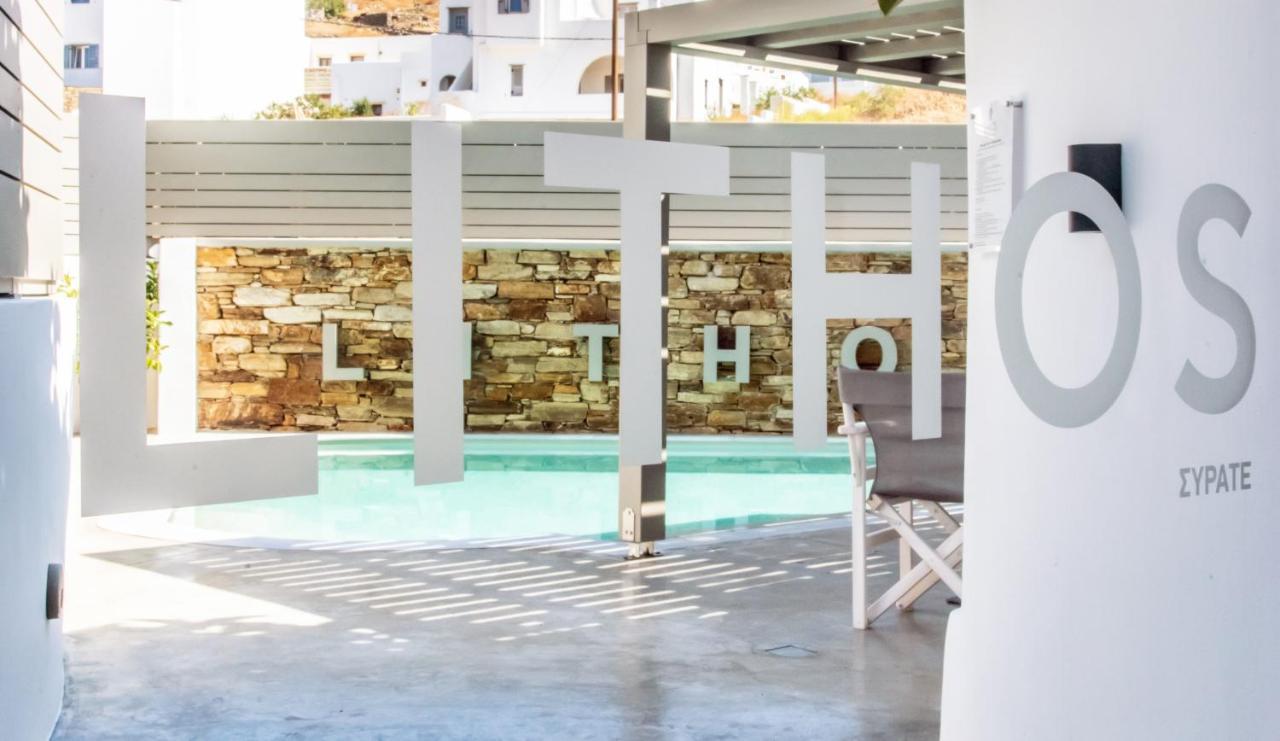 Lithos Luxury Suites Tinos Exterior photo